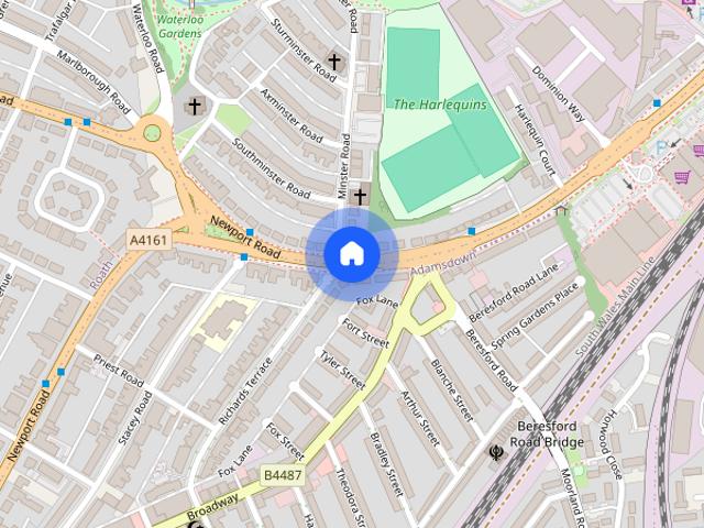 Apartment for rent in Penylan, Falcon Lodge