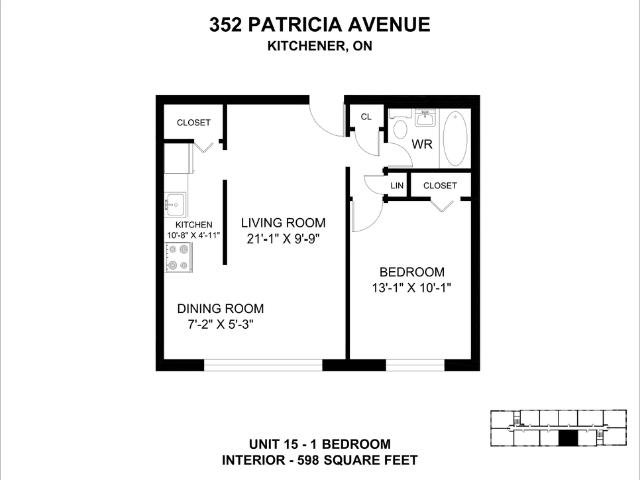 Apartment for rent in Woburn, Ontario