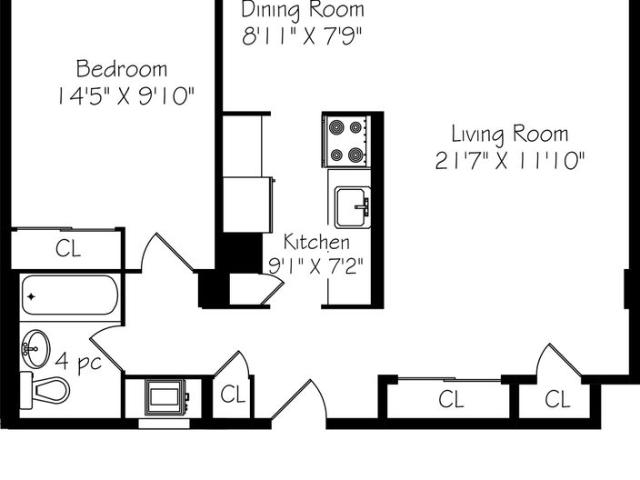 Apartment for rent in Woburn, Ontario