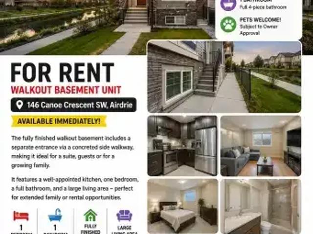 Apartment for rent in Airdrie, Alberta