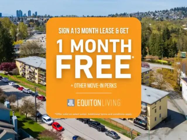 Apartment for rent in Burnaby, British Columbia