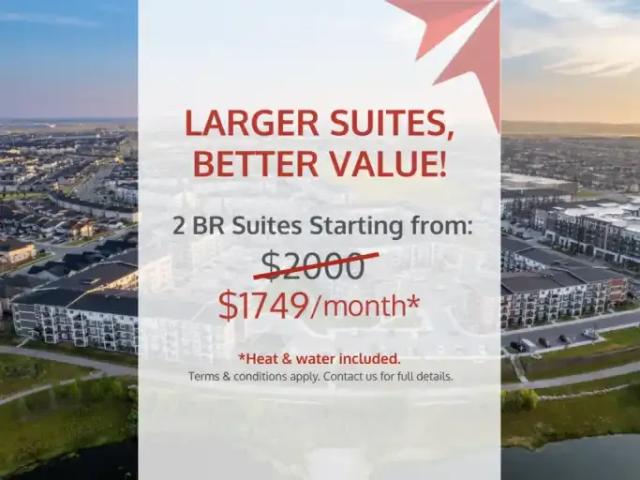 Apartment for rent in Northwest, Alberta
