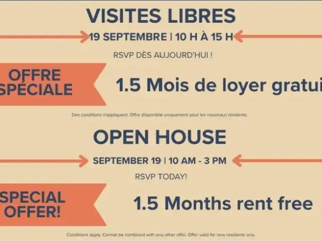 Apartment for rent in Cote-saint-luc, Quebec