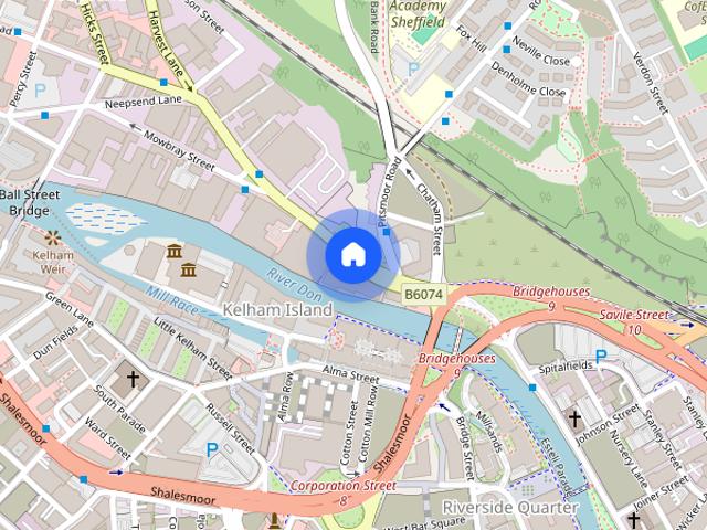 Apartment for rent in Neepsend, Kelham