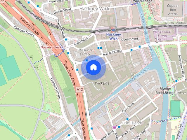 Apartment for rent in Fish Island, Bow