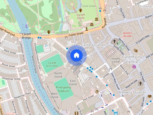 Apartment for rent in Castle Quarter, Falcon Lodge