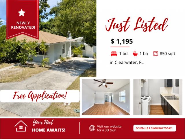 Apartment for rent in Clearwater, Florida