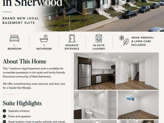 Apartment for rent in Wedgewood, Alberta