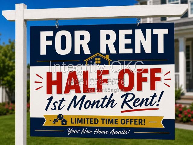 Apartment for rent in Oklahoma City, Oklahoma