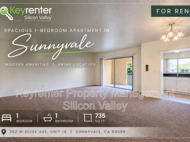 Apartment for rent in Sunnyvale, Santa Clara County