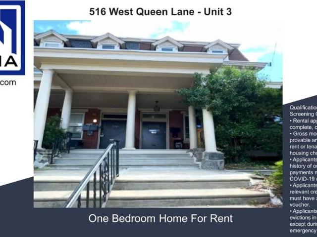 Apartment for rent in Philadelphia, Pennsylvania