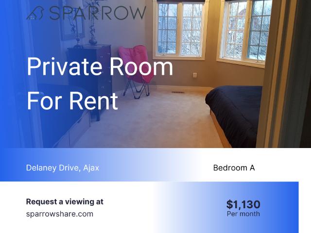 Apartment for rent in Ajax