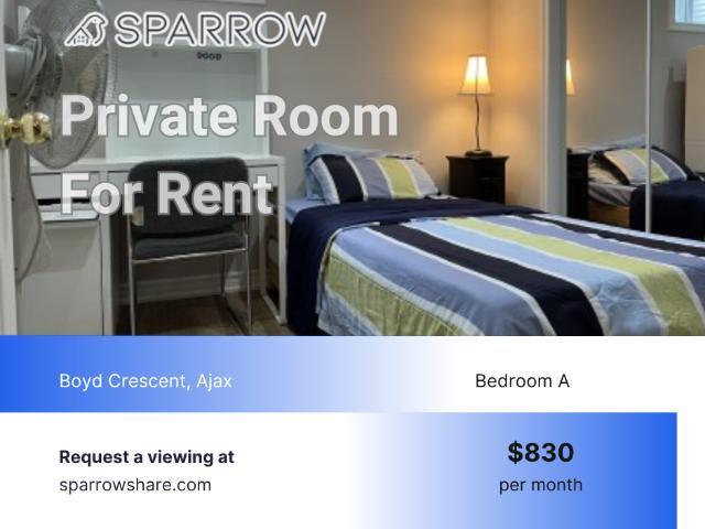 Apartment for rent in Ajax