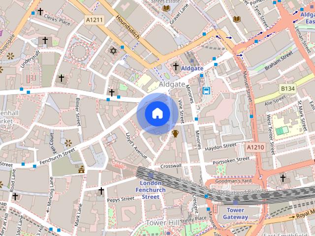 Apartment for rent in Aldgate, Lyons