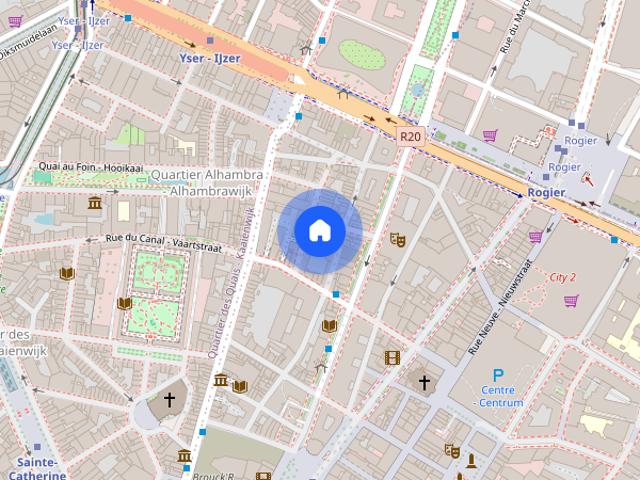 Appartement location à Quartier Marais-Jacqmain - Wijk Marais-Jacqmain, Bruxelles - Brussel