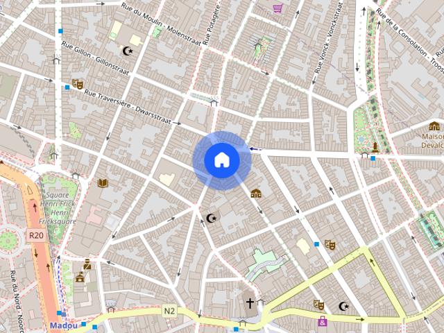 Appartement location à D'hoye, Bruxelles