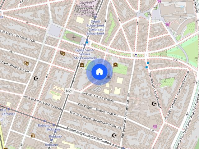 Appartement location à Schaarbeek, Bruxelles