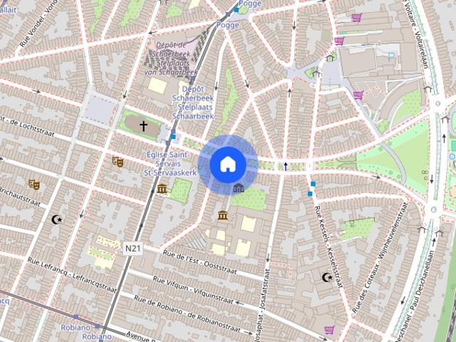 Appartement location à Schaarbeek, Bruxelles
