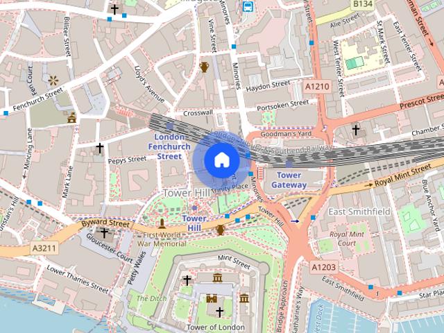 Apartment for rent in Aldgate, Lyons