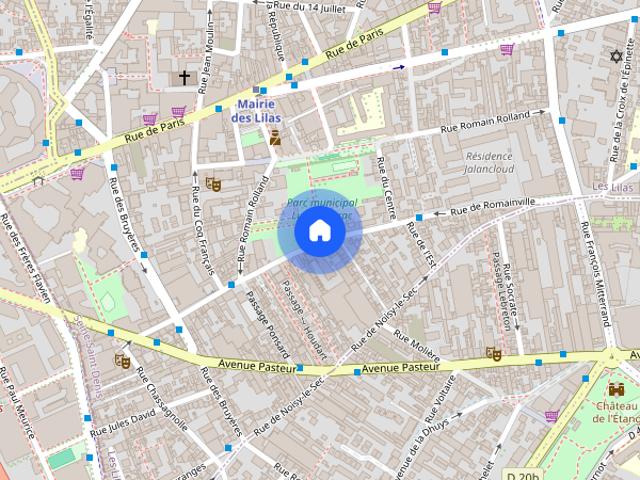 Appartement location à Bobigny, Les Lilas