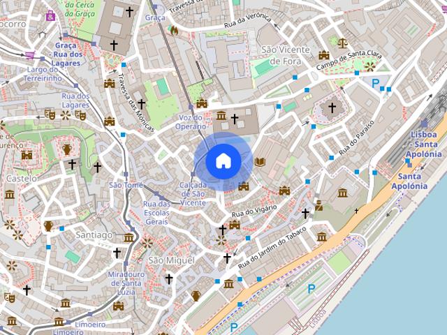 Apartamento alugar em São Vicente de Fora, Lisboa