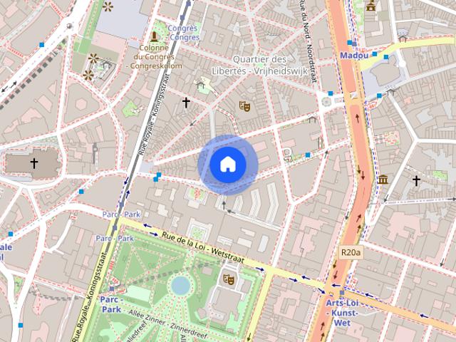 Appartement location à Quartier Royal - Koninklijke Wijk, Bruxelles - Brussel