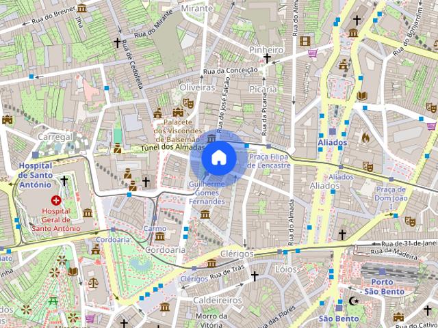 Apartamento alugar em Porto, Cedofeita
