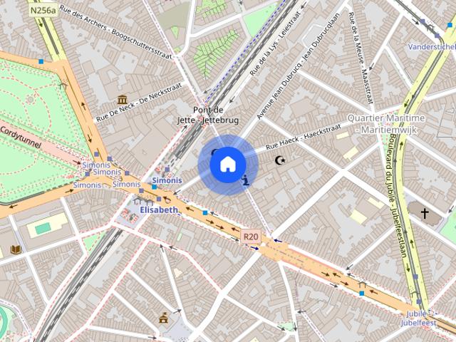 Appartement location à Quartier Maritime - Maritiemwijk, Molenbeek-Saint-Jean - Sint-Jans-Molenbeek