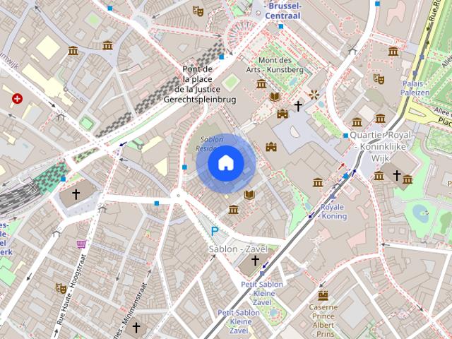Appartement location à Sablon - Zavel, Bruxelles - Brussel