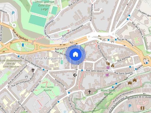 Appartement location à Liège, Wallonie
