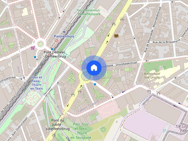 Appartement location à Brussel, Bruxelles