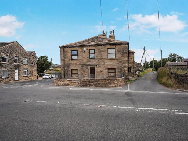 Flat for sale in Upper Brockholes, West Yorkshire