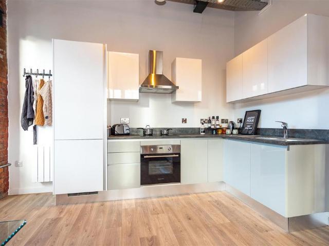 Flat for sale in Portwood, Greater Manchester