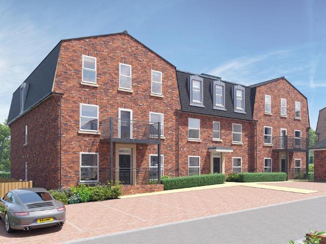 Flat for sale in Row Town, Surrey