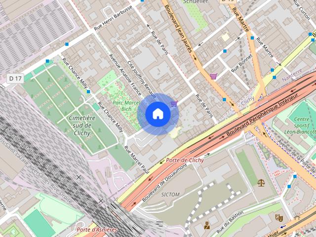 Appartement location à Nanterre, Clichy