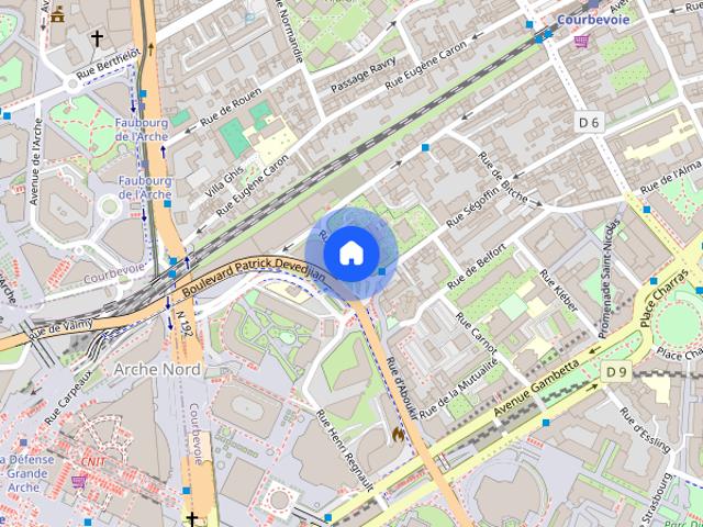 Appartement location à Nanterre, Courbevoie