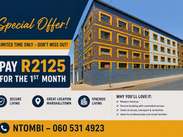 Apartment for rent in Vosloorus, Gauteng