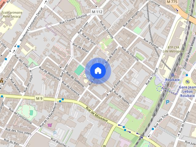 Appartement location à Lille, Roubaix