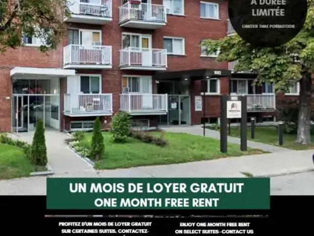 Apartment for rent in St. Leonard's, Quebec