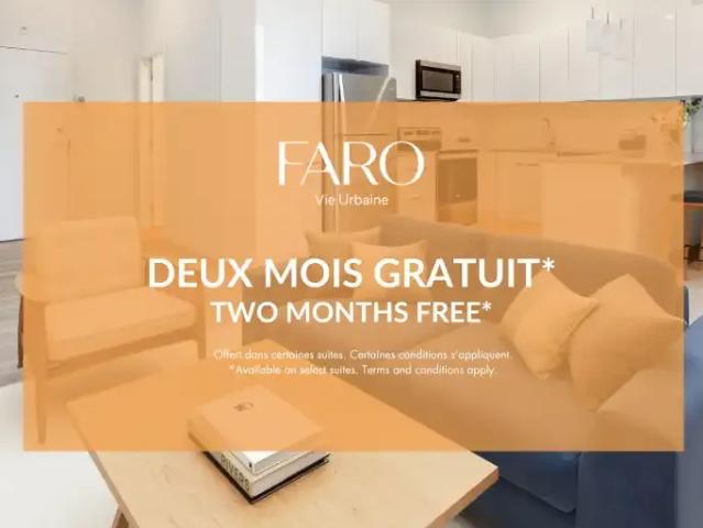 Apartment for rent in St. Leonard's, Quebec