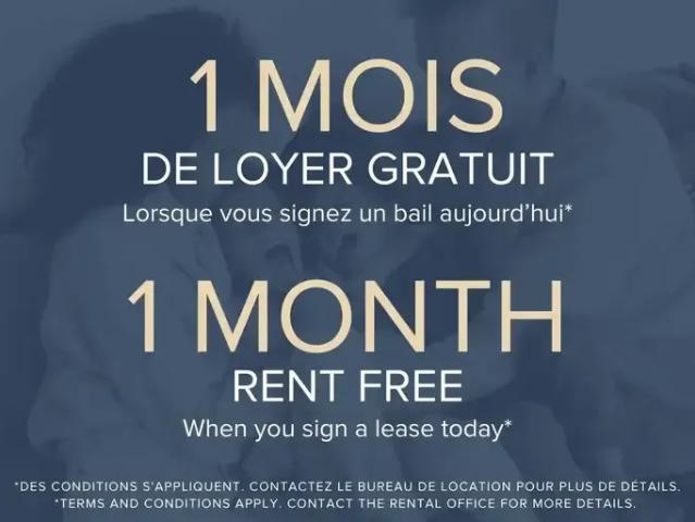 Apartment for rent in St. Leonard's, Quebec