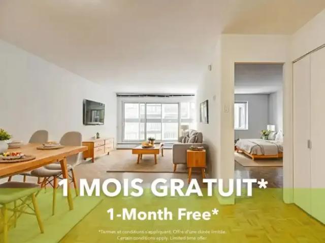 Apartment for rent in St. Leonard's, Quebec