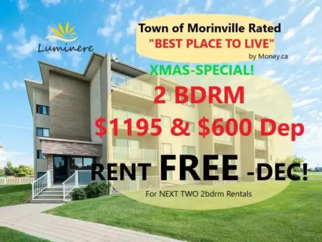 Apartment for rent in Morinville, Alberta