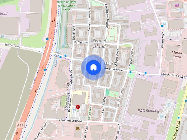 Apartment for rent in Kennet Island, Reading