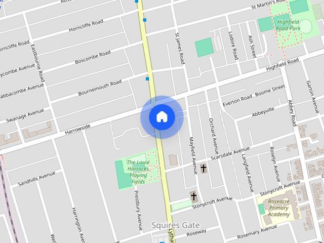 Apartment for rent in Squires Gate