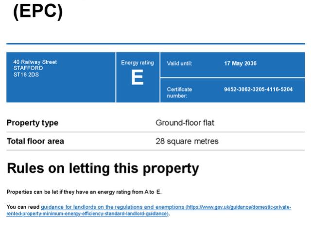 Apartment for rent in Baswich, Staffordshire