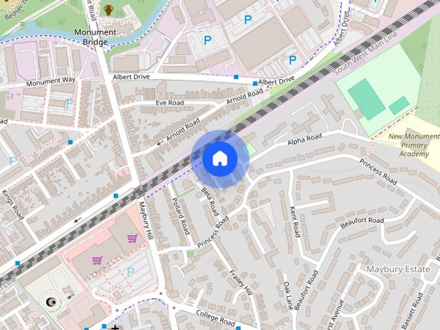 Apartment for rent in Sheerwater, Woking