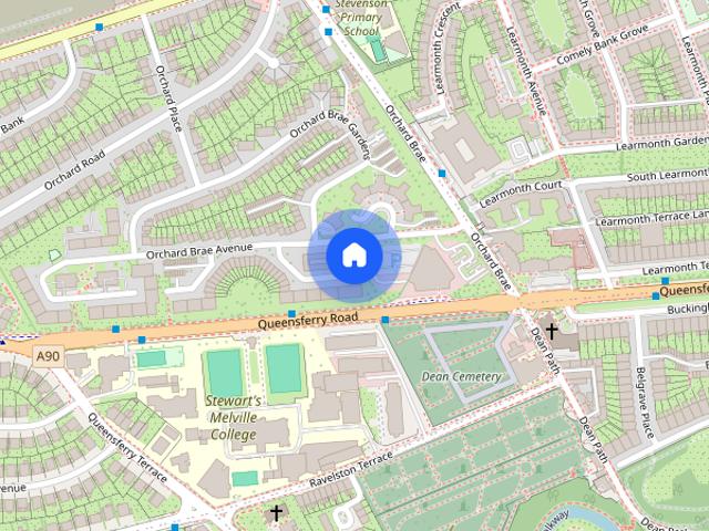 Apartment for rent in Comely Bank, Craigleith