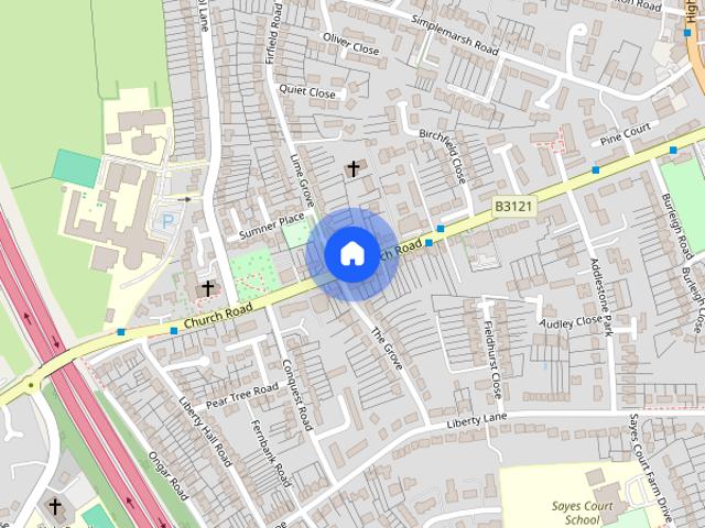 Apartment for rent in Addlestone, Runnymede