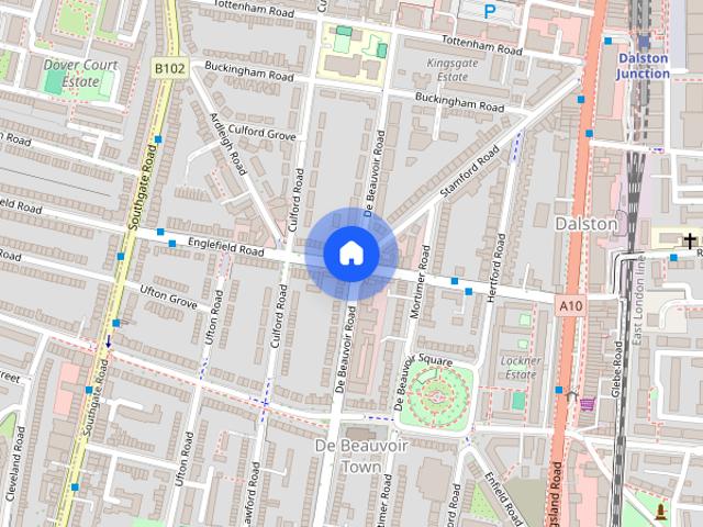 Apartment for rent in Dalston, De Beauvoir Town